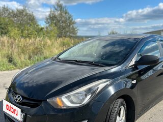 2014 Hyundai Elantra V (MD) Рестайлинг, чёрный, 955000 рублей, вид 1