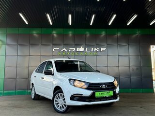 2019 Lada (ВАЗ) Granta I Рестайлинг, белый, 449000 рублей, вид 1