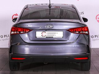2021 Hyundai Solaris II Рестайлинг, серый, 1580000 рублей, вид 4