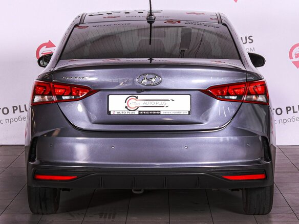 2021 Hyundai Solaris II Рестайлинг, серый, 1580000 рублей - вид 3