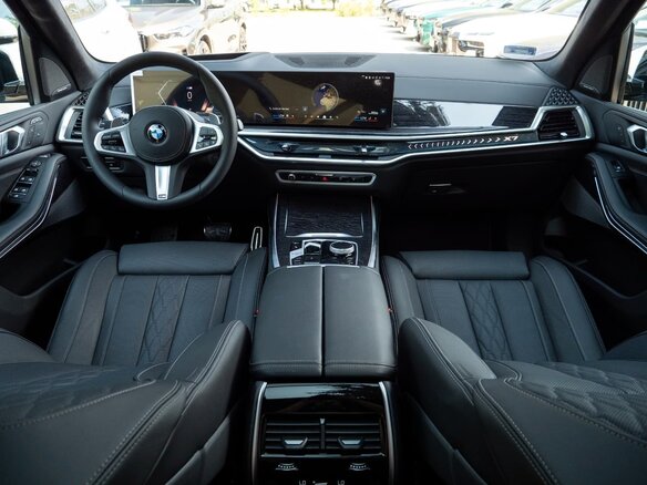 2025 BMW X7 40d I (G07) Рестайлинг, серый, 11997029 рублей - вид 10