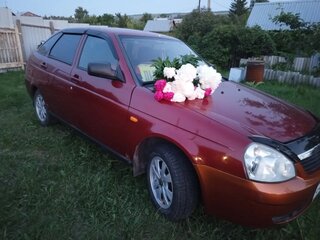 2008 Lada (ВАЗ) Priora I, красный, 200000 рублей, вид 5