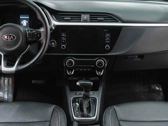2021 Kia Rio X IV Рестайлинг, серый - вид 12