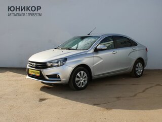 2021 Lada (ВАЗ) Vesta I, серебристый, 1129000 рублей, вид 1