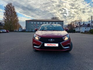 2016 Lada (ВАЗ) Vesta I, красный, 725000 рублей, вид 3