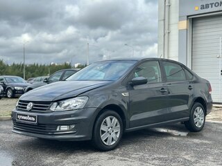 2018 Volkswagen Polo V Рестайлинг, серый, 580000 рублей, вид 1