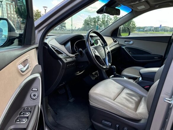 2015 Hyundai Santa Fe III Рестайлинг, бежевый, 2349000 рублей - вид 8