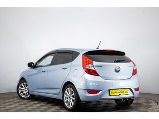 2012 Hyundai Solaris I, голубой, 849000 рублей, вид 4