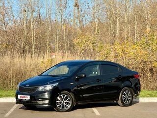 2017 Kia Rio III Рестайлинг, чёрный, 1180000 рублей, вид 1