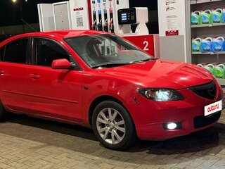 2007 Mazda 3 I (BK) Рестайлинг, красный, 465000 рублей, вид 3