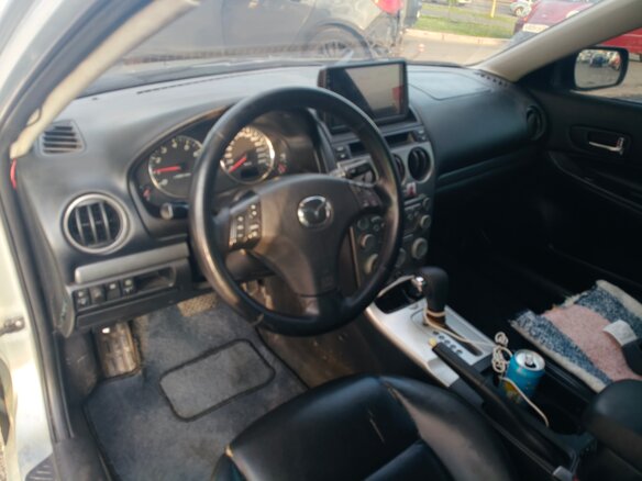 2005 Mazda 6 I (GG), серебристый, 370000 рублей - вид 5