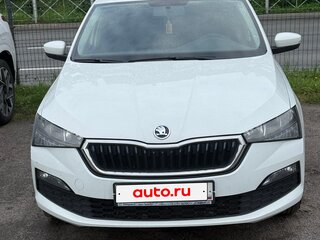 2020 Skoda Rapid II, белый, 1200000 рублей, вид 4