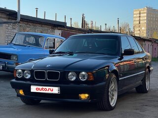 1994 BMW 5 серии 520i III (E34), синий, 880000 рублей, вид 1