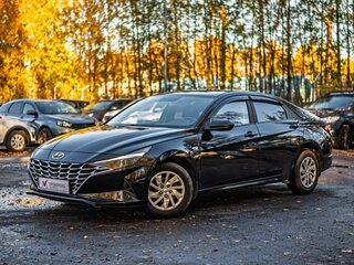 2021 Hyundai Elantra VII (CN7), чёрный, 1640000 рублей, вид 1