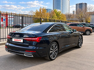 2020 Audi A6 40 TDI V (C8), синий, 3700000 рублей, вид 4