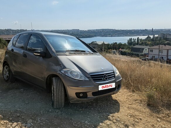 2005 Mercedes-Benz A-Класс 170 II (W169), серый, 460000 рублей - вид 2