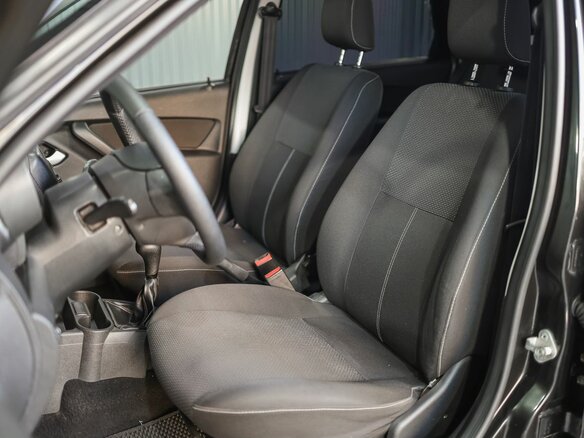 2014 Lada (ВАЗ) Granta I, чёрный, 469000 рублей - вид 5