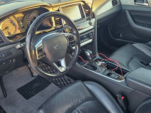 2017 Hyundai Sonata VII (LF), белый, 1820000 рублей - вид 16