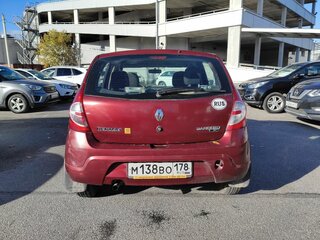 2012 Renault Sandero I, красный, 499000 рублей, вид 3