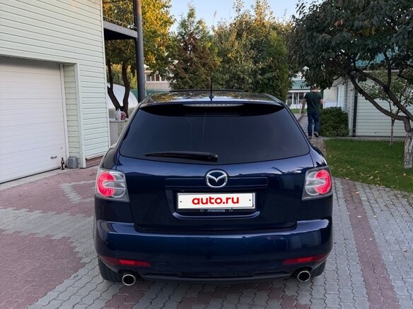 2010 Mazda CX-7 I Рестайлинг, синий, 825000 рублей - вид 3