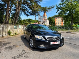 2013 Toyota Camry VII (XV50), чёрный, 1725000 рублей, вид 1