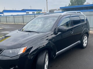 2007 Mitsubishi Outlander II, чёрный, 1100000 рублей, вид 2