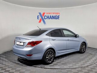 2011 Hyundai Solaris I, голубой, 579000 рублей, вид 5