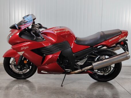 2010 Kawasaki ZZR 1400, красный, 659000 рублей, вид 4