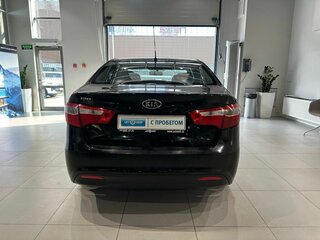 2011 Kia Rio III, чёрный, 520000 рублей, вид 5