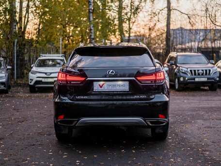 2021 Lexus RX 300 IV Рестайлинг, чёрный, 3444000 рублей, вид 4