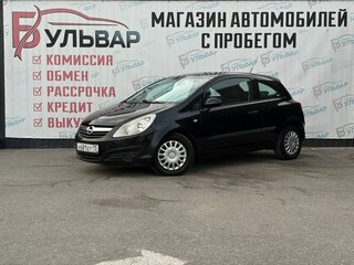 2007 Opel Corsa D, чёрный, 430000 рублей, вид 3