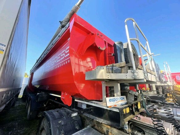 2024 Grunwald Полуприцеп самосвальный, красный, 2864000 рублей - вид 1