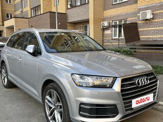 2018 Audi Q7 II (4M), серебристый, 5050000 рублей, вид 1