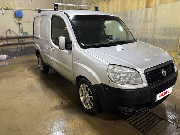 2008 Fiat Doblo I Рестайлинг, серебристый, 310000 рублей - вид 1