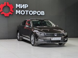 2017 Volkswagen Passat B8, коричневый, 1850000 рублей, вид 3