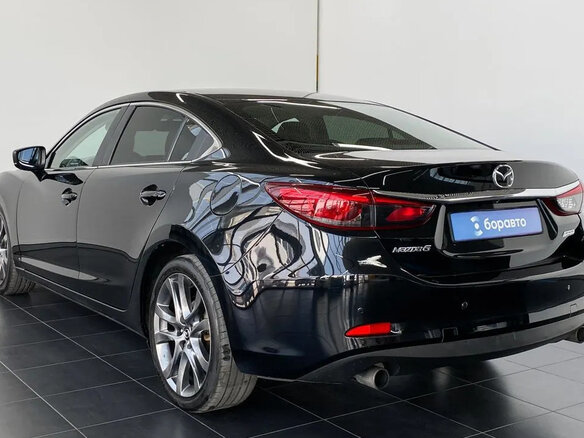 2018 Mazda 6 III (GJ) Рестайлинг, чёрный, 1899000 рублей - вид 6