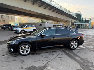 2019 Audi A6 40 TDI V (C8), чёрный, 3700000 рублей, вид 2