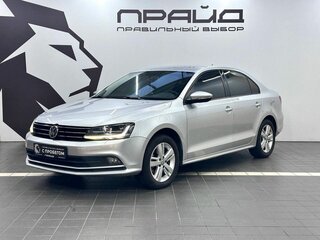 2018 Volkswagen Jetta VI Рестайлинг, серебристый, 1499900 рублей, вид 1