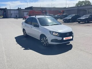 2023 Lada (ВАЗ) Granta I Рестайлинг, белый, 650000 рублей, вид 2