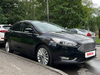 2017 Ford Focus III Рестайлинг, чёрный, 1250000 рублей, вид 3