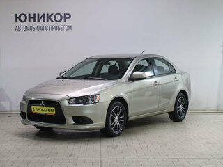 2011 Mitsubishi Lancer X Рестайлинг, бежевый, 839000 рублей, вид 1