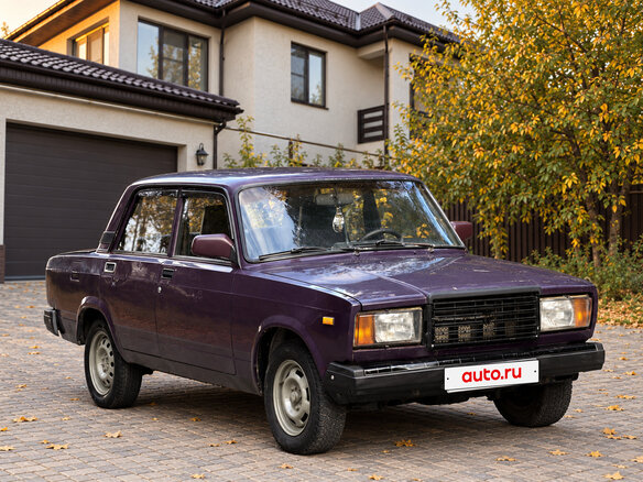 2004 Lada (ВАЗ) 2107, фиолетовый, 68000 рублей - вид 1
