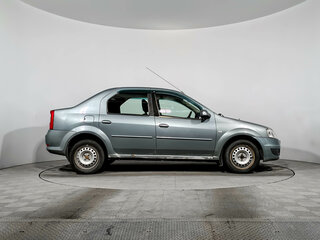 2011 Renault Logan I Рестайлинг, синий, 345000 рублей, вид 4
