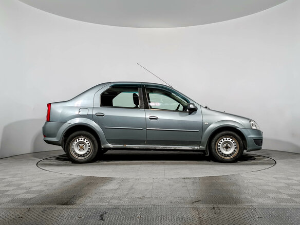 2011 Renault Logan I Рестайлинг, синий, 289000 рублей - вид 3