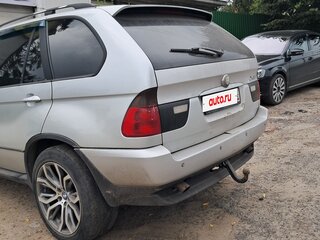 2003 BMW X5 3.0i I (E53) Рестайлинг, серебристый, 720000 рублей, вид 2