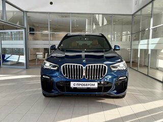 2019 BMW X5 40i IV (G05/G18), синий, 5259000 рублей, вид 2