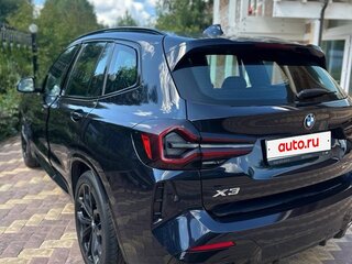 2021 BMW X3 30d xDrive III (G01) Рестайлинг, чёрный, 5900000 рублей, вид 5