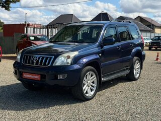 2005 Toyota Land Cruiser Prado 120 Series, синий, 1750000 рублей, вид 3