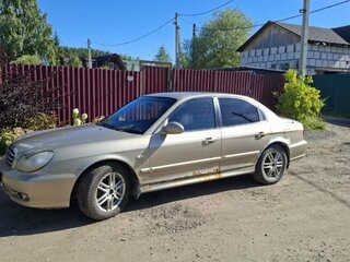 2006 Hyundai Sonata ТагАЗ IV (EF) Рестайлинг, бежевый, 260000 рублей, вид 5