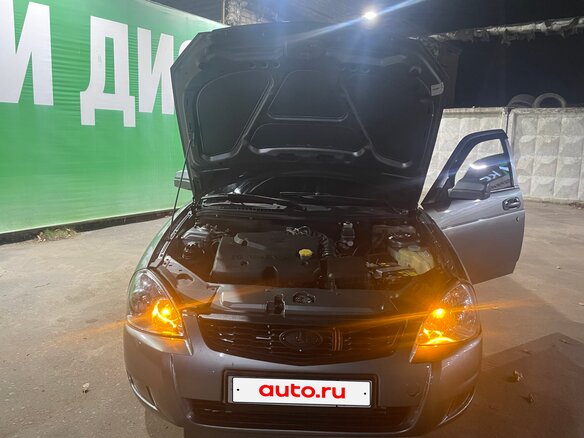 2011 Lada (ВАЗ) Priora I, серый, 210000 рублей - вид 17